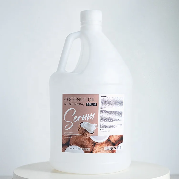 Gallon Coconut Essence with Hyaluronic Acid  Deep Moisturizing Anti-Aging Liquid for Face and Body for Aging Skin serum