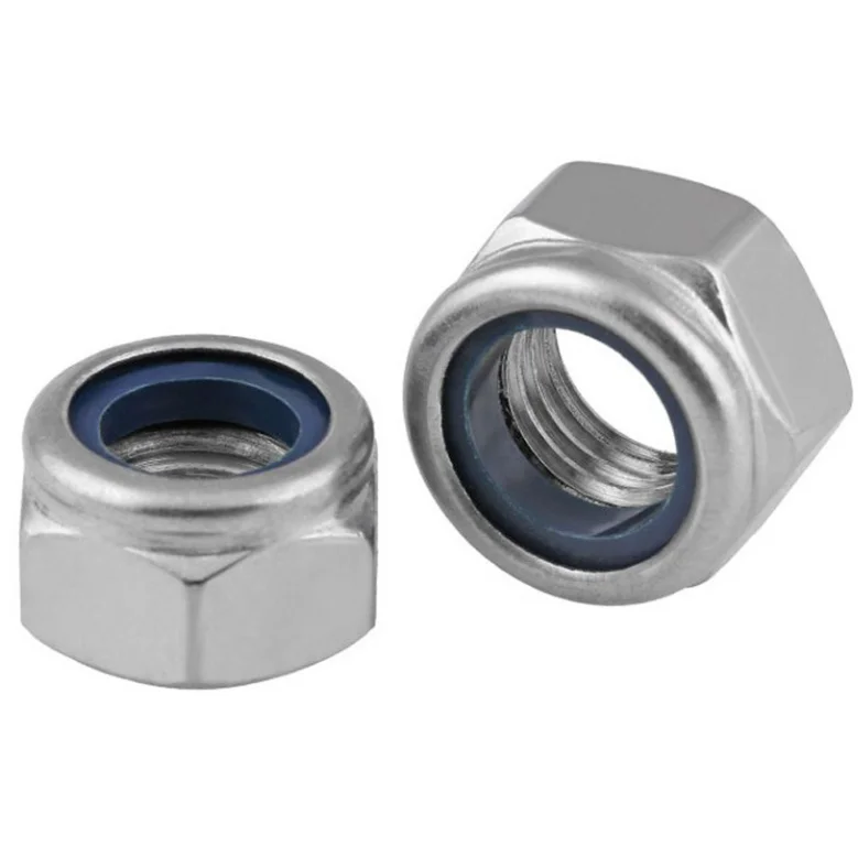 DIN 985 982 фиксирующая гайка Geomet 500B ZN-Ni с нейлоновой вставкой
