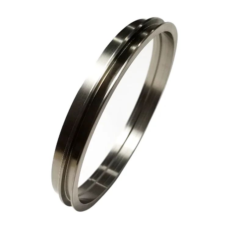 Titanium V-band Flange Female Titanium weld neck flanges for Flange connection