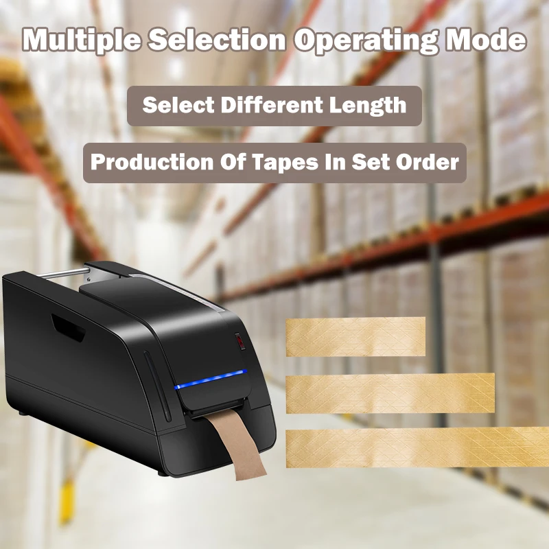 TapePower Suppliers Electric Recyclable Wet Kraft Paper Gummed Water Activated Packaging Automatic Tape Machine