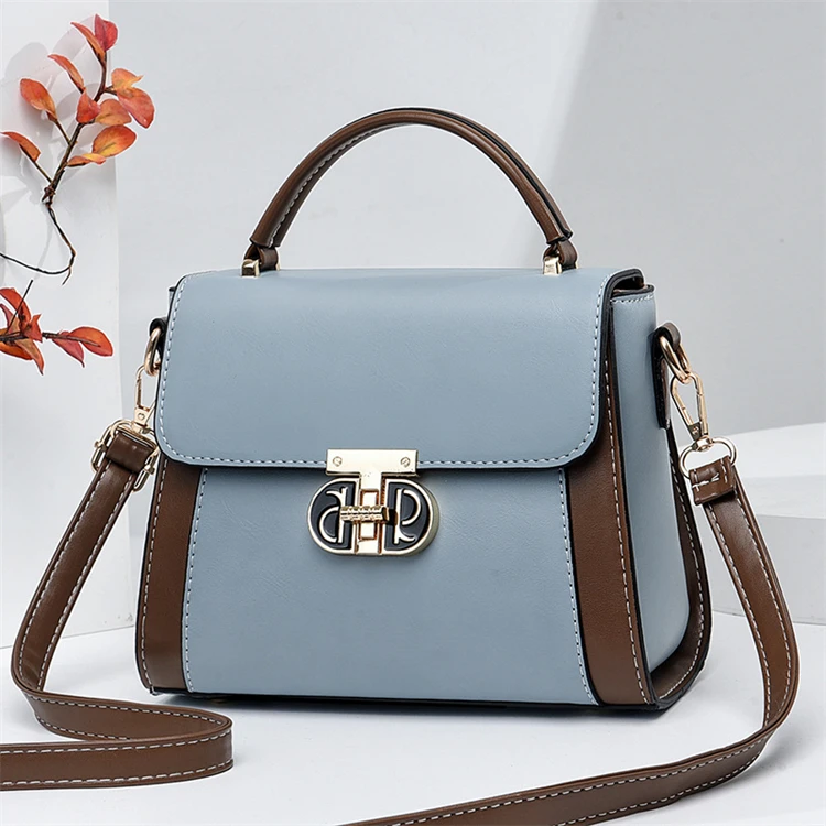 new style trending high fashion light pink mini leather round crossbody female women hand bags from china
