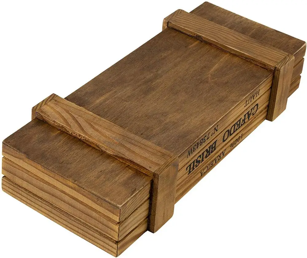 Rectangular Planter Box, Wooden Succulent Plant Trough Box Flower Pot