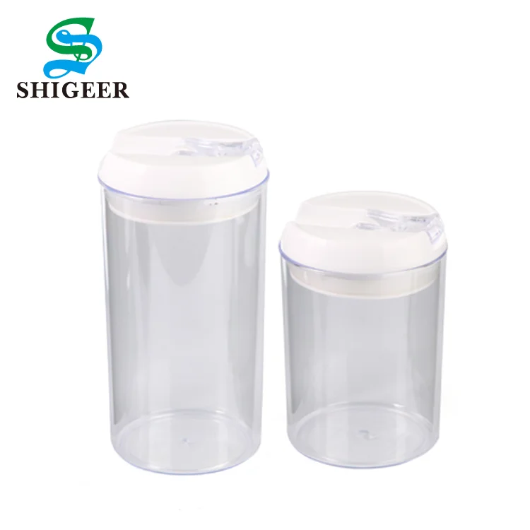 2 шт./комплект, пластиковые вакуумные контейнеры с крышками для хранения пищевых продуктов