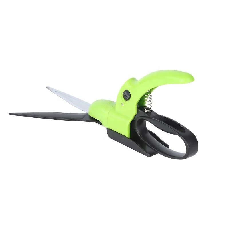 Rotatable Lawn trimmer home garden pruning flowers and plants cutting green mowing bonsai floral scissors