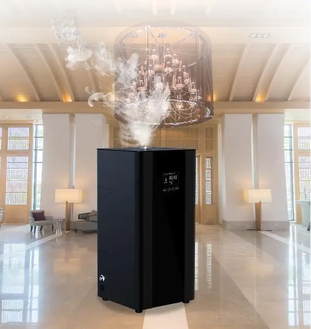 Tonemy Luxury Metal Electric Waterless Essential oil Diffuser 3000A Low Consumption 2000-3000m³ Coverage HVAV Diffuser Machine