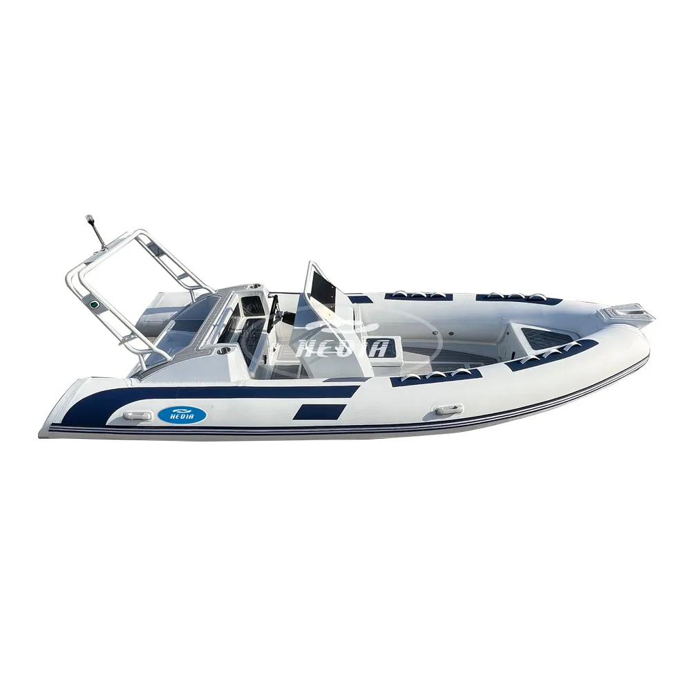 17ft cuddy cabin aluminum boat deep v rib 520 rib boat with engine