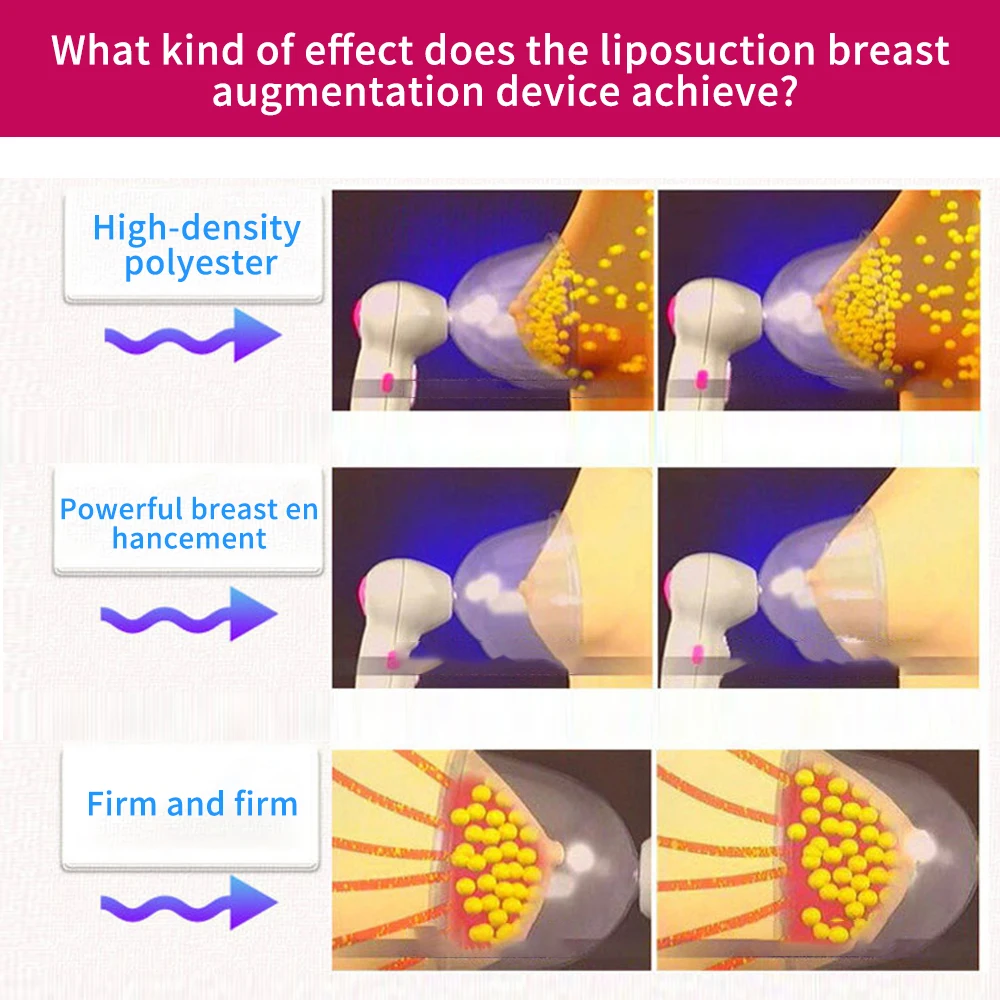 New Product Electric Breast Massager Electric Breast Lifting Machine Vacuum Breast Pump Enlargement