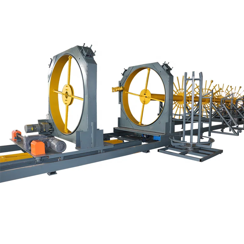 Automatic Pile cage making rolling welding machine