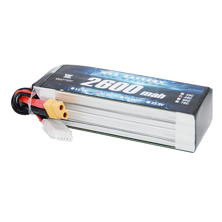 Ebattery ZYE lipo battery 2800mah 2600mah 2500mah 2s 3s 4s rechargeable battery pack for remote control vehicle