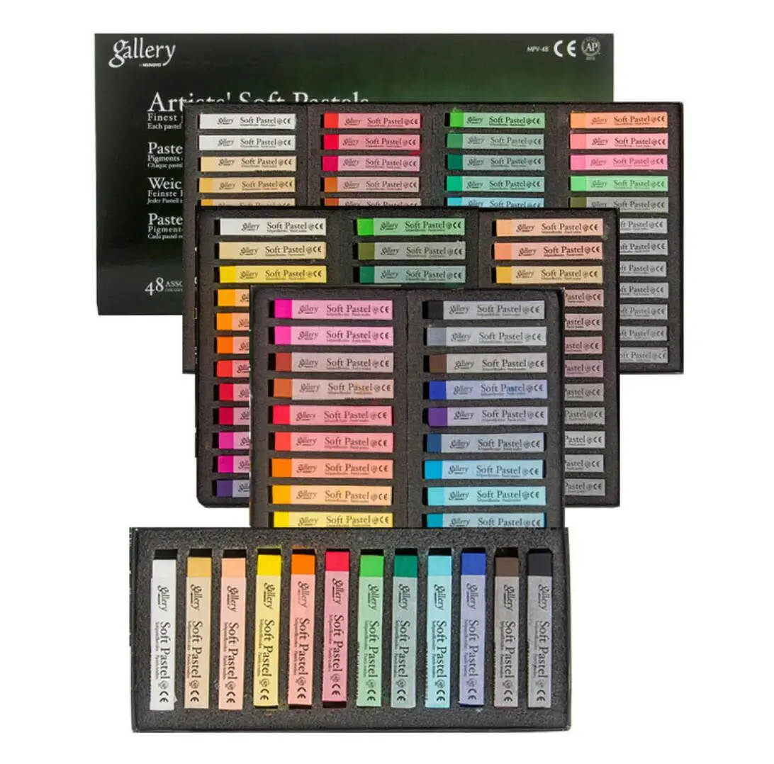Hot Sale 12 24 36 48 72 Sketch Painting Soft Oil Pastels Colors Set