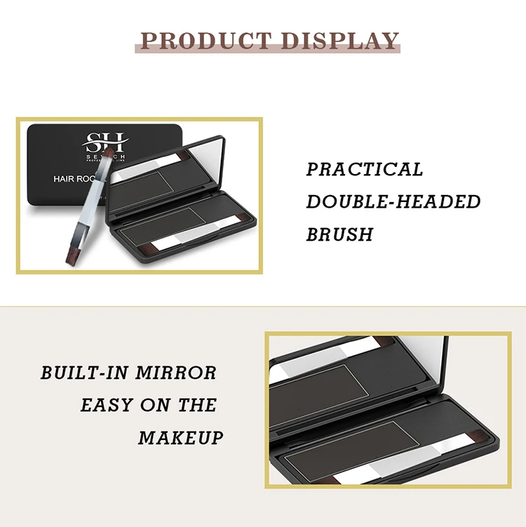 Natural Plant Hair Toning Powder Does Not Hurt The Hairline Concealer To Cover Gray Hair Hairline Shadow Powder