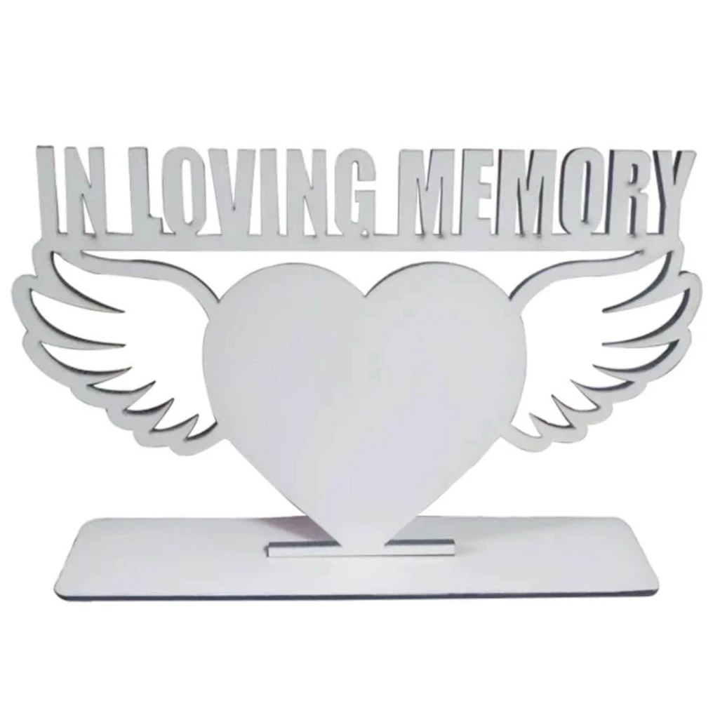 sublimation in loving memory photo frame 2022