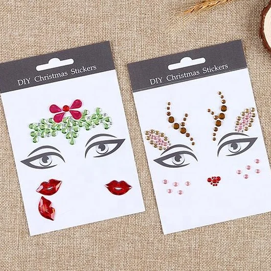 Украшение для теней век украшения лица боди-арт стразы клейкие