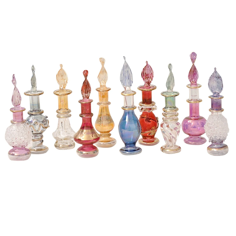 Custom premium vintage crystal glass empty decorative perfume bottle packaging aromatherapy essential oil bottles