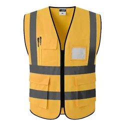 Road safety high-gloss reflective vest factory worker custom vest industrial safety clothing uniform