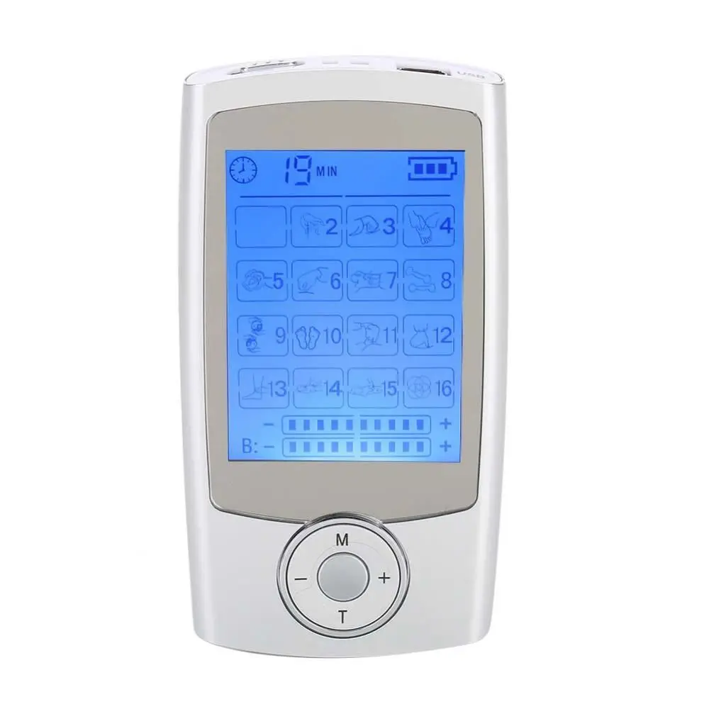 Electrotherapy 2 Channel Mini tens massage Stimulator Physiotherapy tens unit portable Tens machine