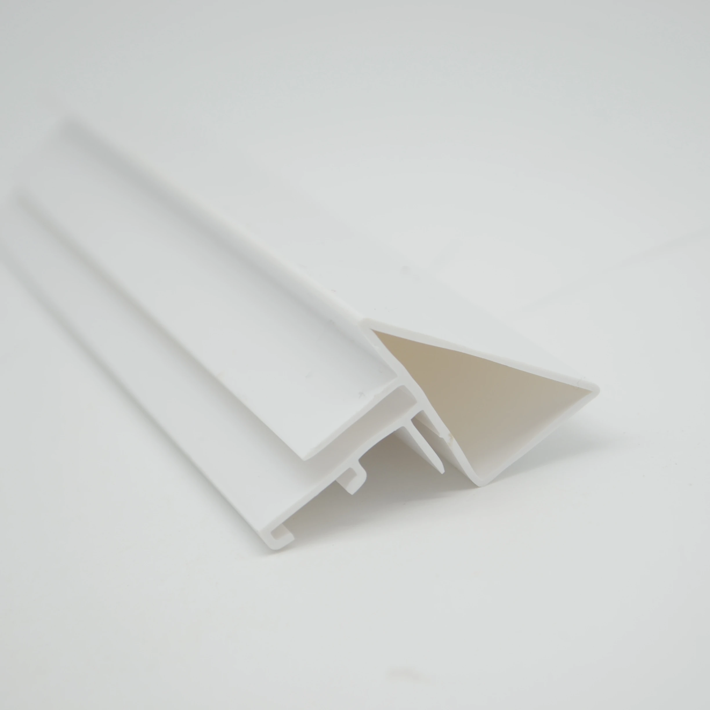 Прозрачный ПВХ пластиковый экструзионный зажим для этикеток держатель супермаркета