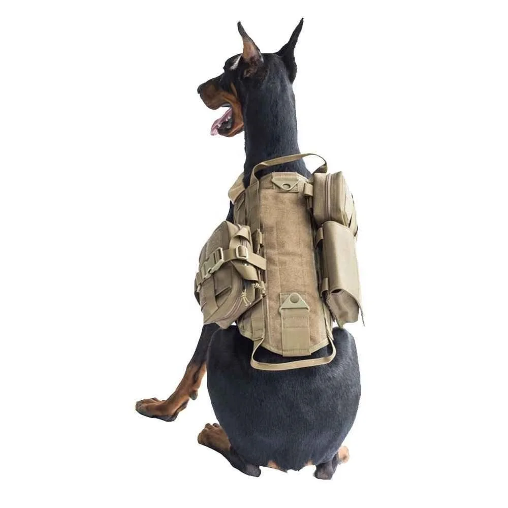 Customized Army Dog Products Police Service Dog Training Vest K9 Military Tactical Dog Harness