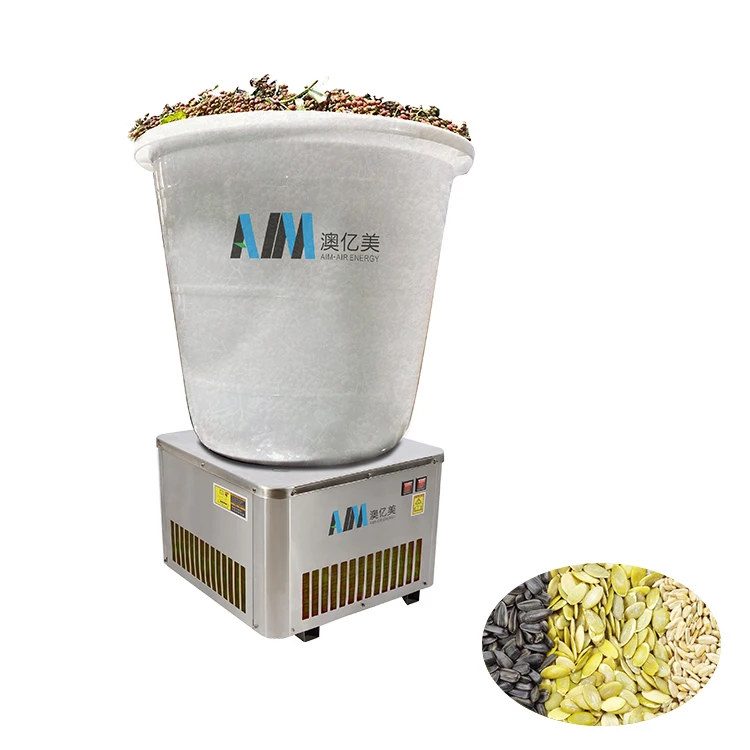 AIM Heat Pump Bucket Type Farm Applicable Small Hot Air Watermelon Pumpkin Sunflower Seeds Drying Machine