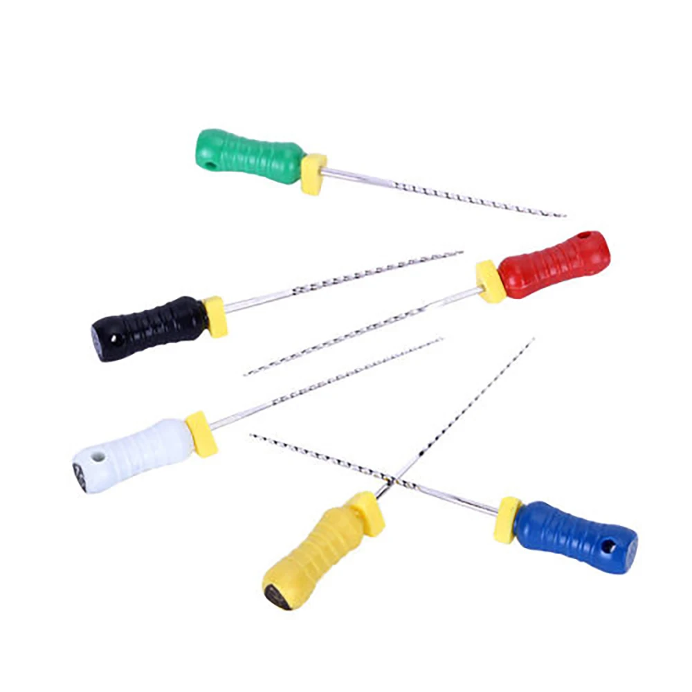 Dental Root Canal File Stainless Steel Hand Use K / H / R / S -Files Endo Files  For Dental Clinic