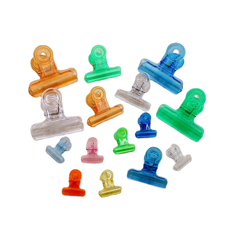 Gangqiang Factory Promotional Stationery Ticket Office Clips  Paper Document Ticket Silver Color Bulldog Clip Stainless Steel Clamp