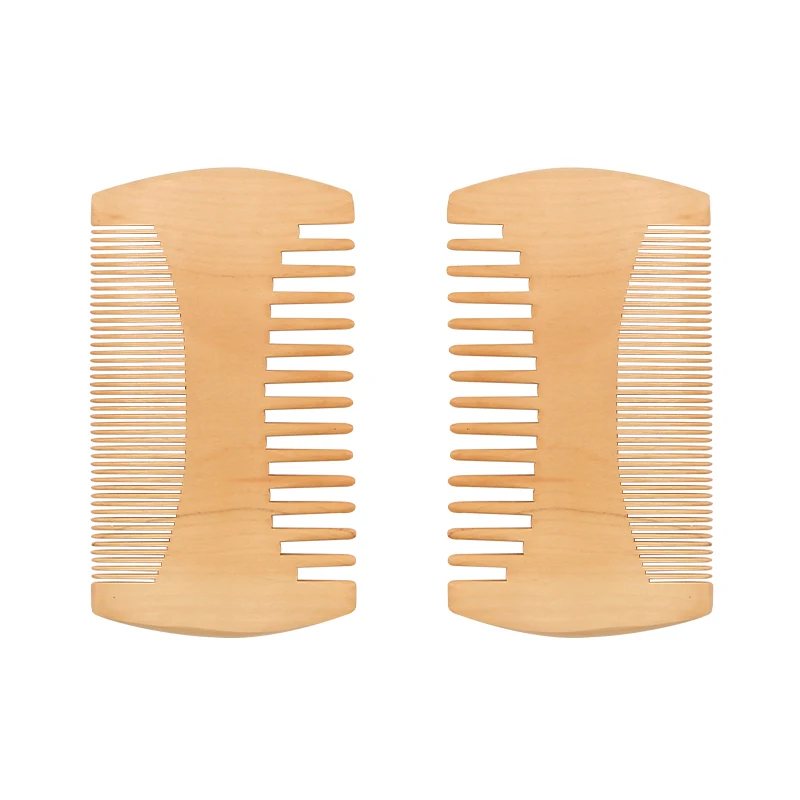 Factory Price ECO-Friendly Customised Wood Wide Tooth Detangling Comb Anti-Crossing And Knotting Hairdre Wide Tooth Comb