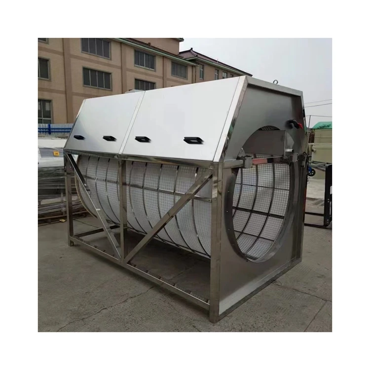 Top Quality factory price Stainless Steel material  Mesh Rotative Drum Filter Fish Farm Equipment