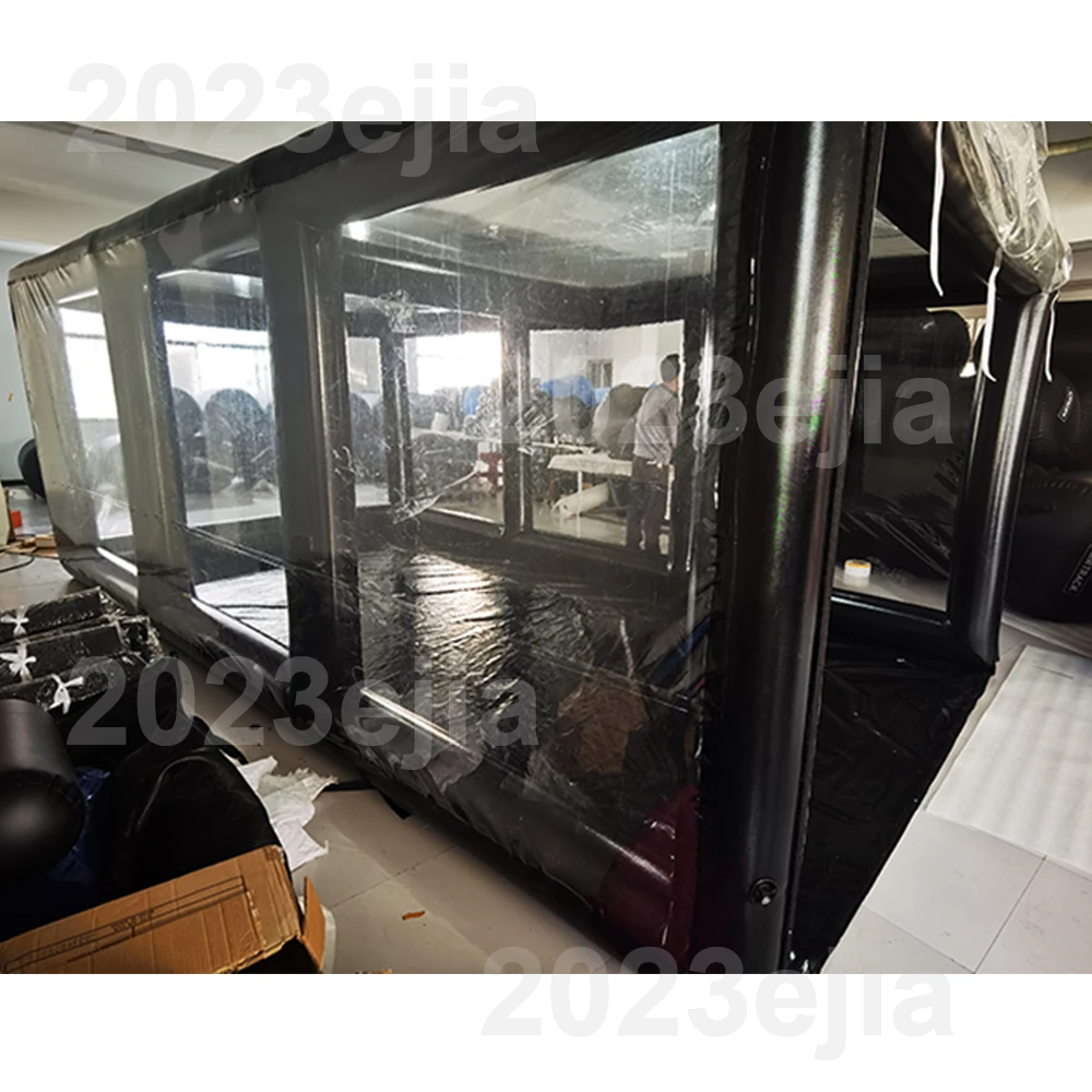 Durable Outdoor PVC Carport Clear Parking Tent Dust Proof Feature Inflatable Garage Car Cover Advertising Inflatables Car Tent