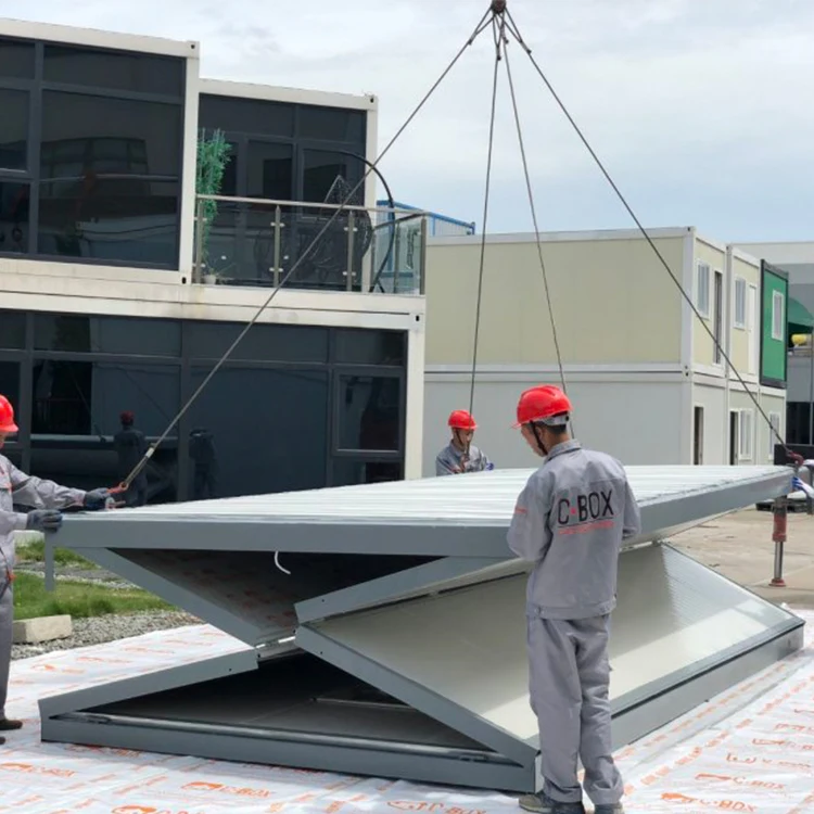 
Foldable mobile 40ft container home hospital clinic portable 20ft folding container house for sale 