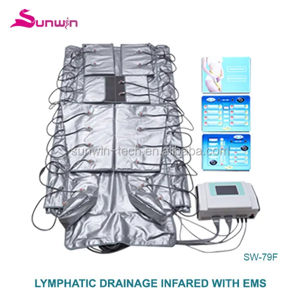 Pressotherapie Recovery Boots Presoterapia Infrared Profesional Pressotherapy Massager Drainage Lymphatic Air Pressure Machine