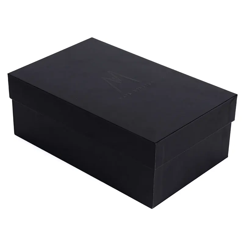 Shoe Box Wholesale Empty Product Package Cardboard Sneaker Box With Custom Logo for Gift Package