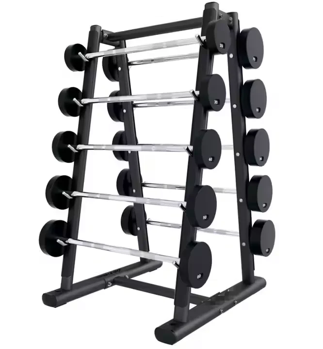 Recommend Commercial Gym Accessory Free Weights Power Training Vertical Storage Rack for Barbells for Efficient