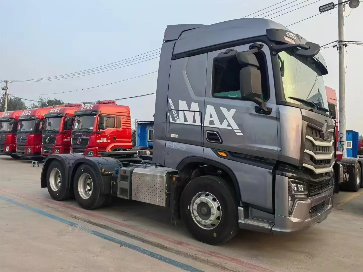 Подержанный 2023 HOWO MAX 510HP 480HP EURO5 EURO6 6x4 тягач для продажи Mexico