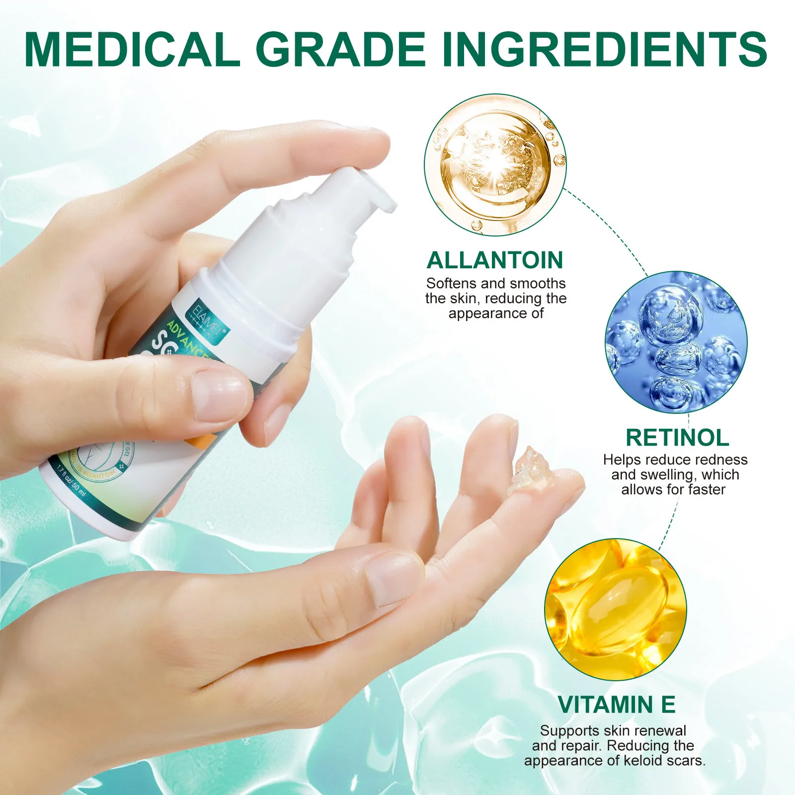 ELAIMEI Best Effective Scar Removal Advanced Repair Scar Gel