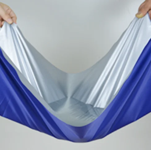 antiglare silver coating umbrella window curtain material polyester taffeta car hood blackout fabric