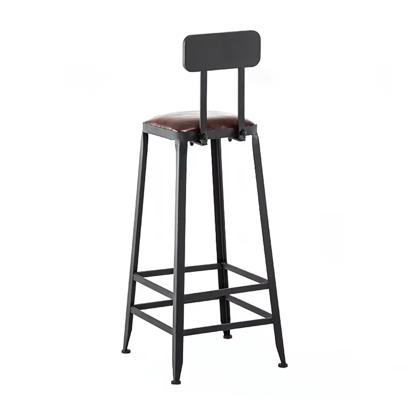 Metal high bar chair modern stools for cafe and  bar KC-C0365