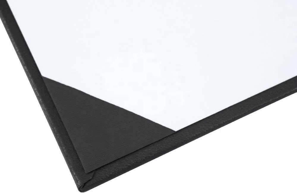 Imprinted Diploma Cover 8.5 x 11 Leatherette Padded Certificate Covers Graduation Document Holder Letter Size Black