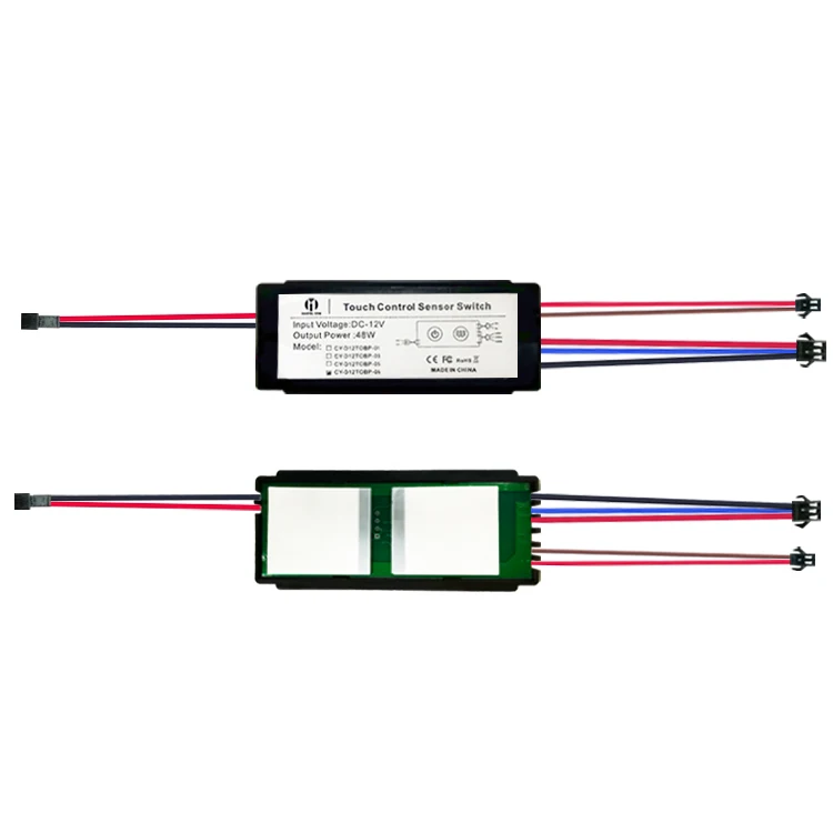 Dimmer Control Color Change Anti fog Led Light Mirror Touch Sensor Switch For Bathroom Mirror