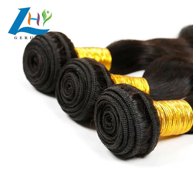 Human Hair Unprocessed Virgin Cuticle aligned Brazilian Hair Body Wave Hair Bundles Vendors Free Sample