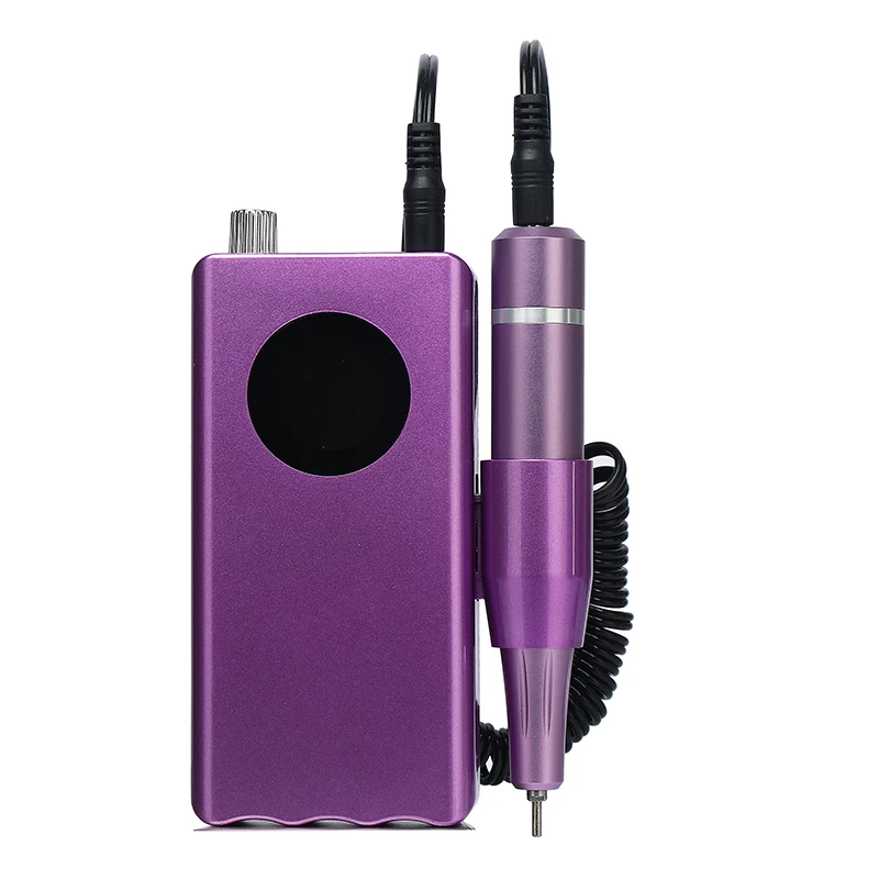 Professional Portable Rechargeable Cordless Desktop 35000RPM E File Manicure Pedicure Electric Nail Drill Machine Tools