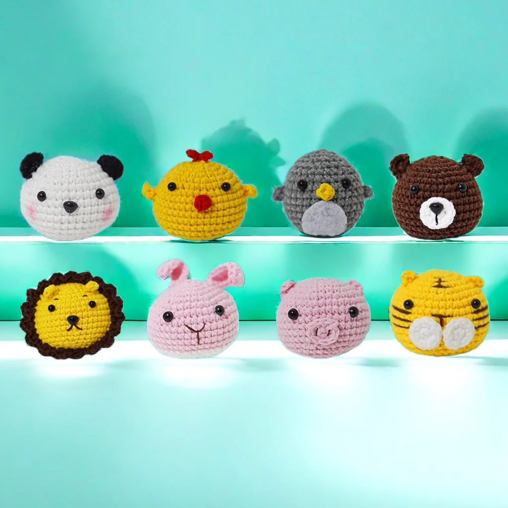 Yarn for Crocheting Shark Tank with Step by Video DIY Tutorials Dinosaur Animals Plants Crochet Kit for Beginners