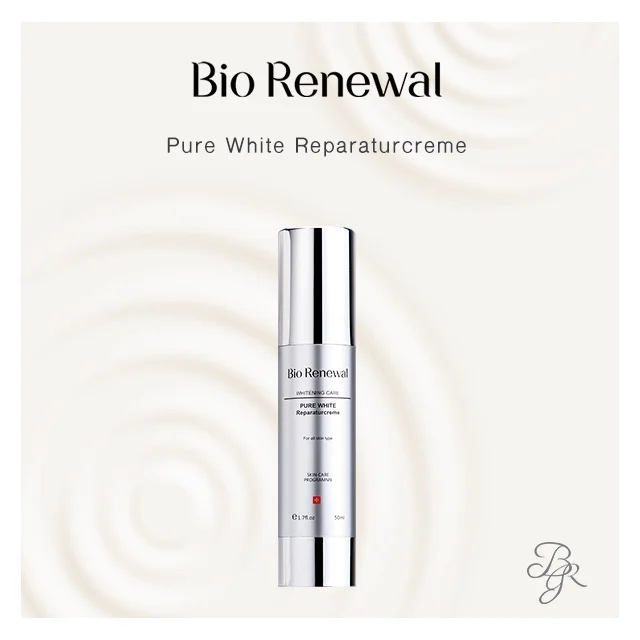 Pure White Reparaturcreme With Dms Kojic Acid Dipalmitate Whitening Facial Taiwan Products Facial Cream For Face Oem/Odm