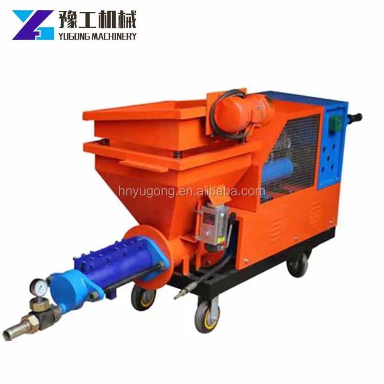 YG Fast Speed Concrete Cement Mortar Spraying Plaster Machine For Wall
