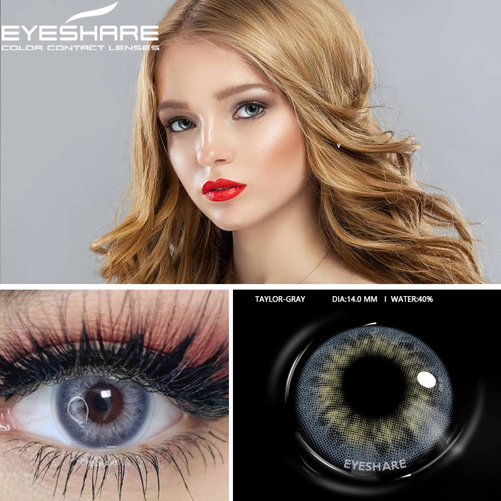EYESHARE Hot OEM/ODM Wholesale Circle Lentilles De Contact De Couleur Eye Contact Lenses Color Contact Lens Colored Lenses