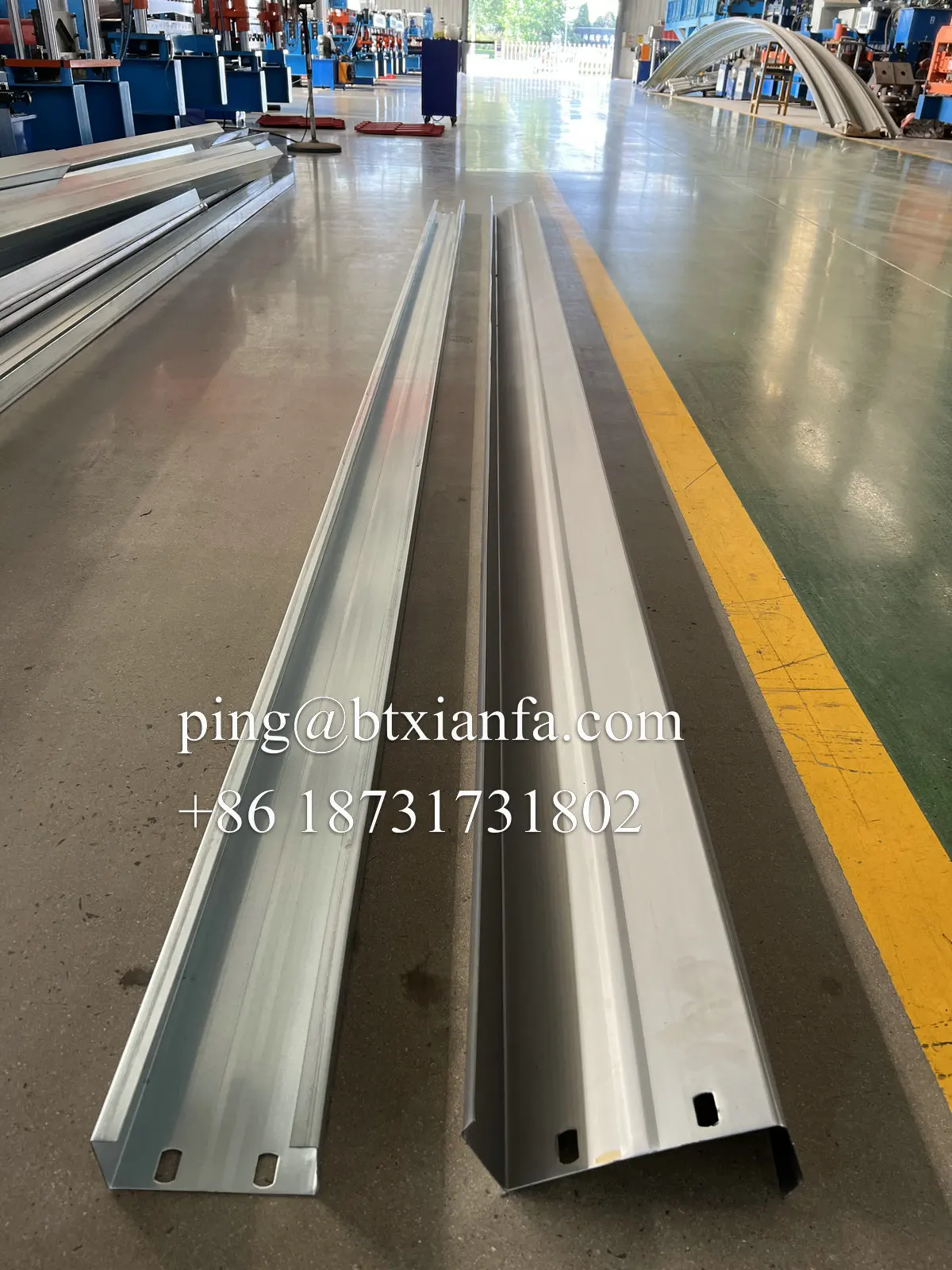 Hebei xianfa C purlin galvanized Steel cold roll forming machine