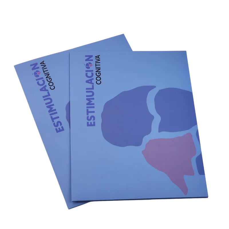 Custom A4 Size Scratch-proof Film Paper File Document Folder Packaging with Business Card Slot