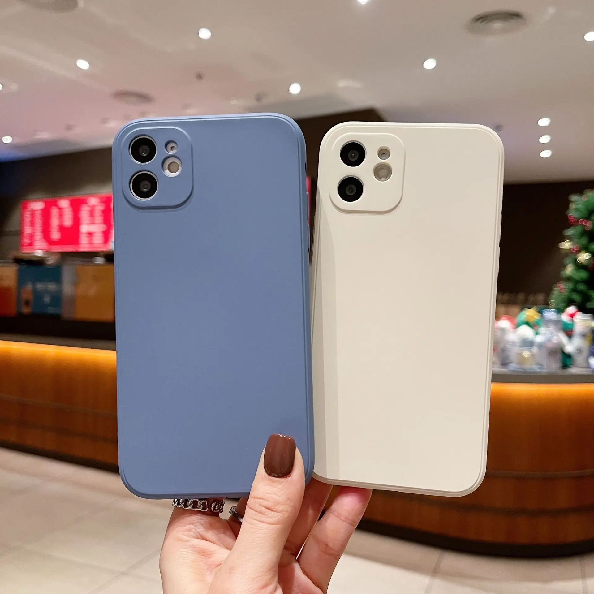 Hot Selling   Soft Silicone TPU Shockproof Case for iPhone 13 with Fiber Fabric Cloth case  for Redmi Note 10 Pro