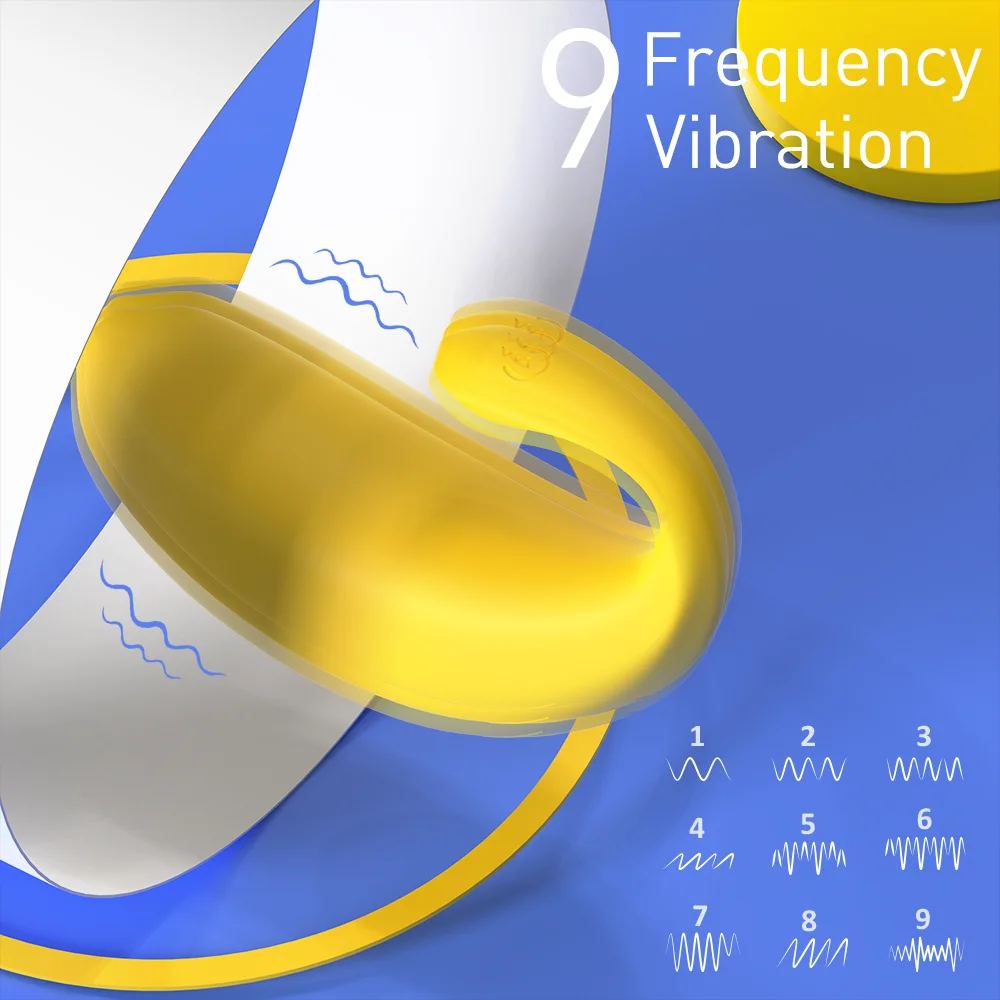 New Design Banana Shape Fruit Girl Vibrator Thrusting 9 Vibration Modes Remote Control Couple Sex Toys Women