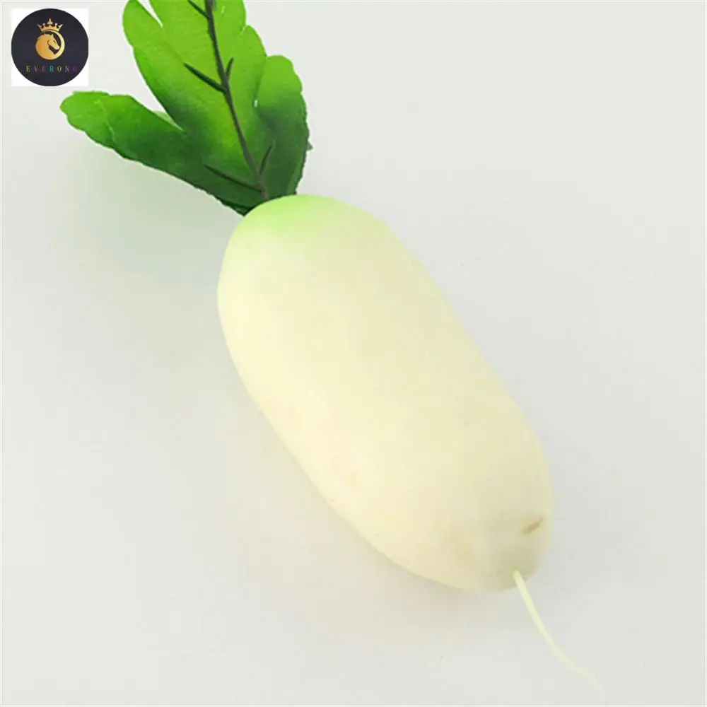 I509 Artificial Vegetables-Fake Cabbage Radish and Window Ornaments Props for Studio Shooting Thanksgiving Decorations