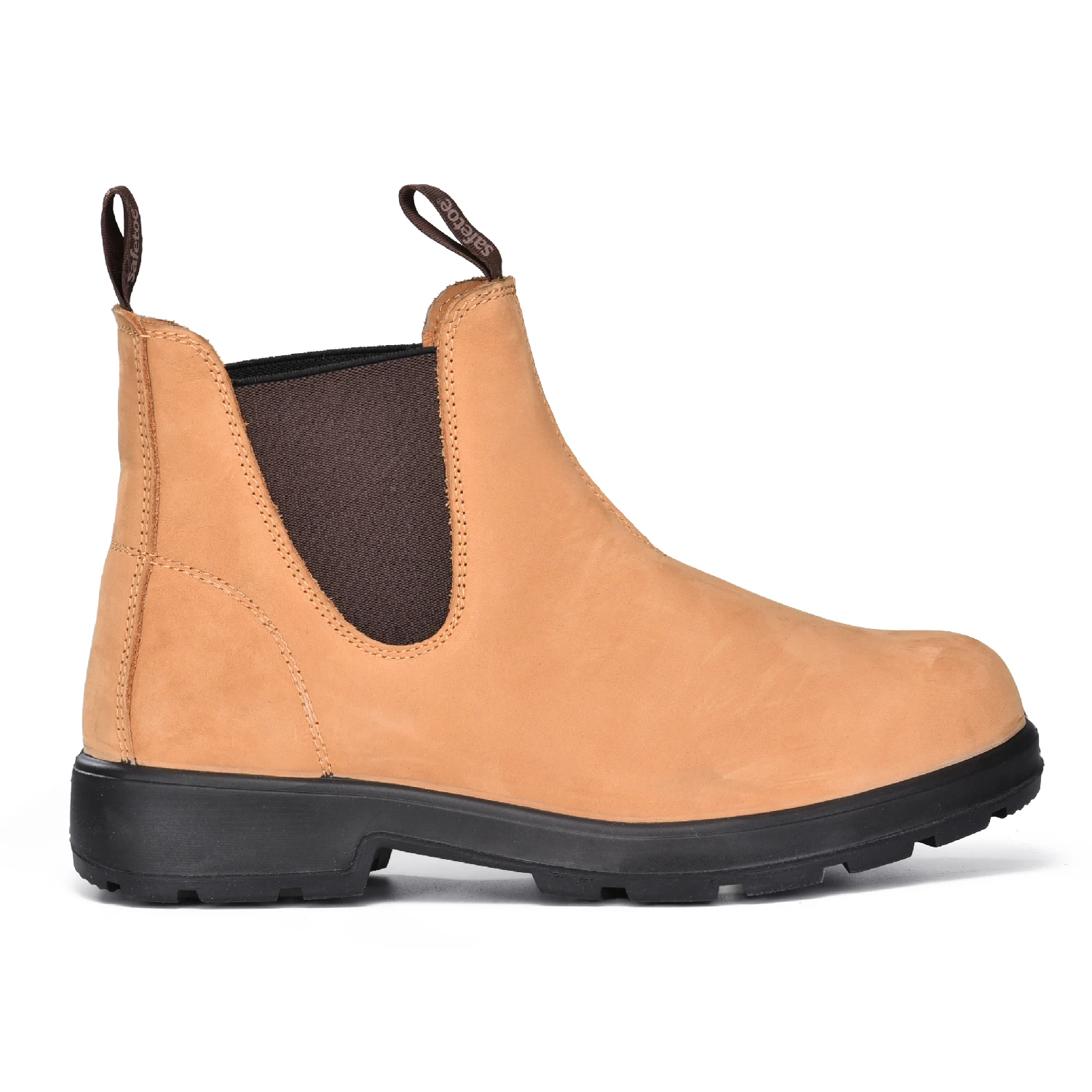 rubber outsole safety construction worker boots safety shoes with outlace